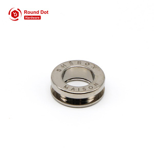 Logo personalizzato in ottone massiccio con <span class=keywords><strong>occhielli</strong></span> in metallo fibbie combinabili per borse e vestiti - Product Image 2