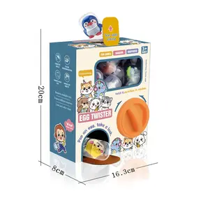 Eier drehmaschine Spielzeug für Kinder mit 6 Stück Random Capsule Toys Eier drehmaschine Kapsel spielzeug