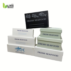Contenitore ecologico e igienico per prodotti ittici, imballaggio per prodotti marini, vendita calda negli USA, scatola per imballaggio all'ingrosso - Product Image 3