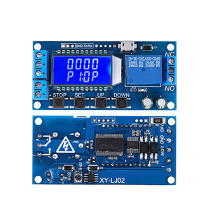 XY-LJ02 điều khiển kỹ thuật số hẹn giờ chuyển đổi kích hoạt chu kỳ mô-đun Board 6-30V LCD hiển thị thời gian Micro USB chậm trễ tiếp sức ICS sản phẩm - Product Image 5