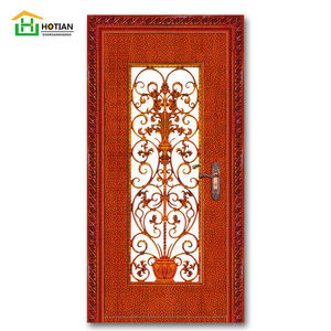 2020 fabricante de China de acero Exterior apartamento de puerta principal de la puerta de diseño de puerta de acero inoxidable - Product Image 3