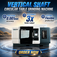Meuleuse de précision CNC à table rotative série MGS, service personnalisé concave-convexe pour quartz cristallin