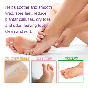 Thé vert aromatique Bain de pieds Sel Nourrissant pour la peau Soulagement du stress Parfait pour les soins des pieds à domicile Spa - Product Image 4