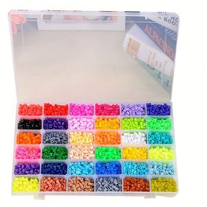 ลูกปัดเพอร์เลอร์ 36 สี 12000 ชิ้น ชุดกล่องบรรจุ 5 มม. ลูกปัดฮามะ - Product Image 1