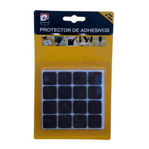 Protecteur adhésif carré Eerp 16, 18 mm, pour pieds de table - Product Image 2