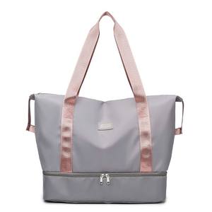 Bolsa de Gimnasio de Nailon Ligera y de Gran Capacidad, Moderna, para Mujeres y Estudiantes, para Deportes al Aire Libre y Viajes de Corta Distancia - Product Image 1