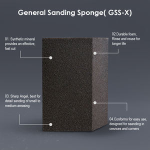 Bloc d'éponge à <span class=keywords><strong>poncer</strong></span> rectangulaire CHOPAND, bonne qualité, haute densité, éponge à <span class=keywords><strong>poncer</strong></span> moyenne - Product Image 5