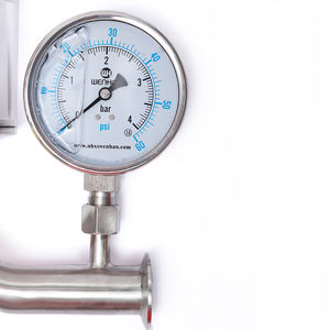 1,5 дюймов зажим регулируемый клапан регулирования давления с манометром 100 мм - Product Image 4