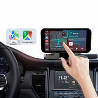 Écran IPS 6 pouces, CarPlay sans fil, Android Auto, GPS, lecteur radio portable pour voiture, écran partagé, vidéo de recul, 1 an