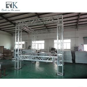 โครงถักเหล็กแบบโบลท์สำหรับงานหนัก โครงถักสี่เหลี่ยมสำหรับจัดแสดงสินค้า โครงถักแบบถอดประกอบได้ ลดราคา - Product Image 5