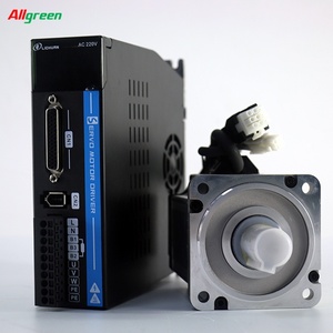 Kit de servomoteur CNC Allgreen 80mm 750W 220V 3A 2.39N.m 3000RPM 17 bits à valeur absolue avec driver 80M02430B +LC10P-750 - Product Image 3
