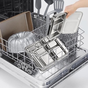 Aohea Stainless Steel <strong>Lunch</strong> <strong>Box</strong> Large Capacity Eco-Friendly Bento <strong>Box</strong> for Adults and Teens Perfect for <strong>Work</strong> School and Picnics - Product Image 4