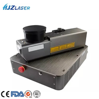 Machine laser à fibre 100W JPT MOPA avec capacité de gravure profonde 2.5D marquant le ruban d'or en métal
