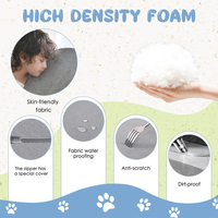 Tender Juguetón Personalizado Gris Modular Niños Sofá Convertible Sofá de Espuma con Función Ball Pit para Niños Pequeños Sala de Juegos