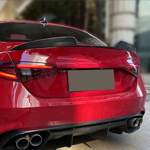 Spoiler Alettone Posteriore Stile GTA in Vera Fibra di Carbonio per <span class=keywords><strong>Alfa</strong></span> Romeo Giulia Alettone Coda d'Anatra Kit Carrozzeria 2017+ - Product Image 6
