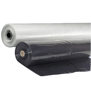 4 Mil /6 Mil 20' X 100' <strong>Plastic</strong> Construction Film Poly <strong>Sheeting</strong> Polythene Film <strong>on</strong> <strong>Roll</strong> for Builder - Product Image 3