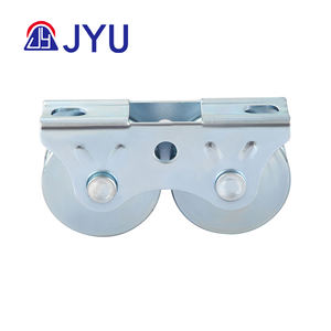 Système de transmission coulissante à double <span class=keywords><strong>roue</strong></span> à double roulement lourd, <span class=keywords><strong>roue</strong></span> de porte de <span class=keywords><strong>portail</strong></span>, poulie - Product Image 3