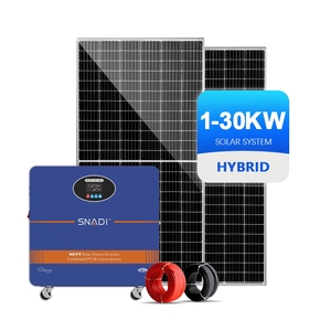 Generador Solar Portátil SNAT para Uso en Interiores y Exteriores, 10kw 15kw 48V, Banco de Energía Solar, Kit de Estación de Energía Solar - Product Image 1