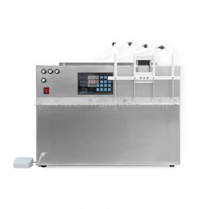 Desktop Semi-Auto Four-Head Liquid Quantitative Filling Machine Stand-Up Pouch Nozzle Pouch Water Injector Milk Soup Broth - Product Image 3