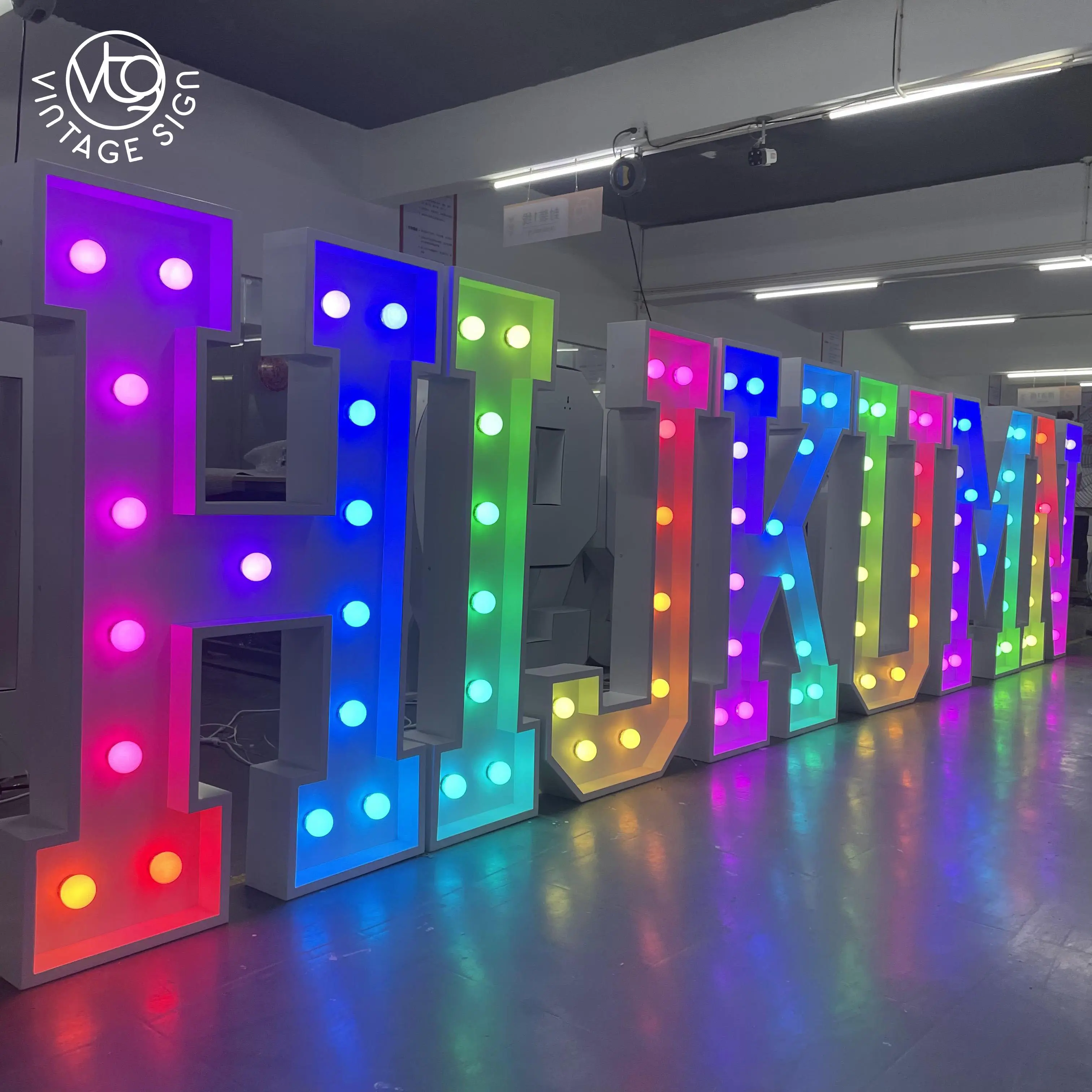 Custom Alphabet Big Led Marquee Letters Signs Bulb Lighted Marquee Lights Giant Led Letter Light Marquee Letters Sign