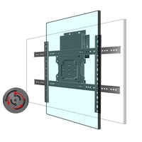 Soporte de Pared para TV HILLPORT para Pantallas LED LCD de 37-75 Pulgadas, Compatible con Transmisión de Teléfono a TV, Brazo Giratorio Vertical y Horizontal