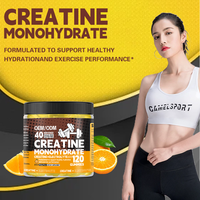 Gummies de créatine monohydrate sans sucre avec BCAA, sans caféine, pour adultes – Nutrition sportive spécifique à la gym, bonbons pour la gestion de l'énergie