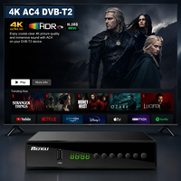 Récepteur TV DVB-T2 personnalisable, décodeur TDT HD, décodeur pour l'Europe, l'Espagne, l'Allemagne, la France