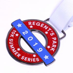 Medalla Deportiva Personalizada al por Mayor, Impresa con UV, de Aleación de Zinc, Económica, para Danza, Ciclismo, Maratón 5k - Product Image 6