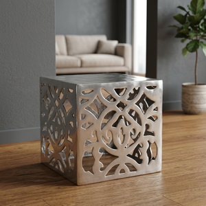 Tabouret en aluminium - Product Image 1
