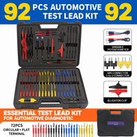 Complete Set of Automotive Circuit Test Lead Kit Multimeter Test Kits Lead Test Multi-Function Lead 92 Pieces