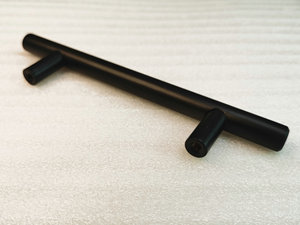 <strong>Matt</strong> <strong>Black</strong> Stainless Steel Solid Cabinet Pull Handle for Kitchen Cabinet and Wardrobe <strong>Door</strong> - Product Image 2