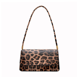 La Classica Borsa a Tracolla con Stampa Leopardata per Signore, Adatta per Tutte le Stagioni e Ideale per l'Uso Quotidiano - Product Image 2