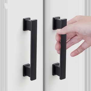Modern Minimalist Zinc Alloy Cabinet Door Handle for Wardrobe Furniture Hardware for Bathroom Living Room Hospital Apartment - Product Image 2