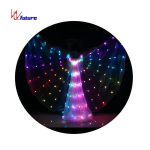 future Hot sale led isis wings dance accessories light up wings for belly dance show