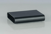 Boîtier de jonction en aluminium extrudé pour panneau électrique, personnalisable par les fabricants, pour projets électroniques