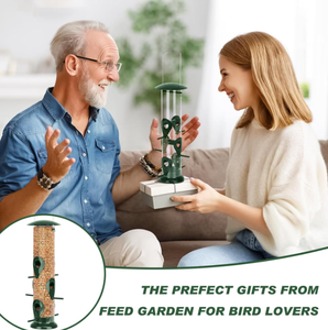 Nouvelle Offre Amazon : Niche à Oiseaux Suspendue Automatique en Acier Inoxydable, Étanche, Écologique et Anti-Écureuil pour Pigeons - Product Image 6