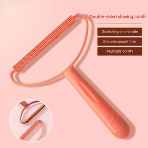 Rouleau anti-peluches portable pour vêtements, rasoir à tissu, élimine les poils d'animaux et les particules de peluches des vêtements, outil de nettoyage - Product Image 1