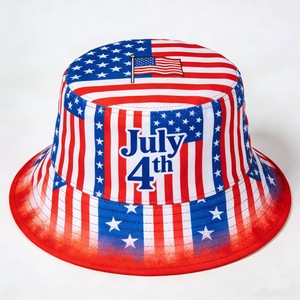 Sombrero para el Día de la Independencia de Estados Unidos, Sombrero Personalizado con la Bandera de EE. UU. para el 4 de Julio, Modelo B-4495 - Product Image 2