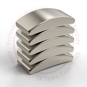 N52 Neodymium Công Nghiệp Nam Châm Cho Bán N54 Arc Gạch Phân Khúc Fan Cong Nam Châm Cho Động Cơ Maglev Halbach Mảng - Product Image 4