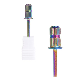 Mandrin de ponçage pour ongles en carbure de tungstène 3/32" 6mm, support de bandes de ponçage rotatives pour perceuse à ongles, outil de manucure - Product Image 4