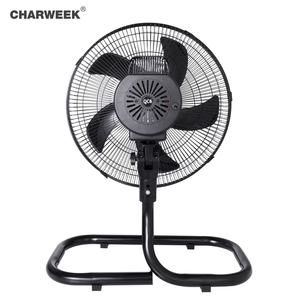 Ventilateur solaire domestique rechargeable AC/DC avec grille métallique de 14 pouces et 3 pales - Product Image 6