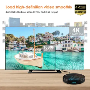 2020 Android 10.0 TV Box HK1 max RK3318 HK1max 4K Full HD arabo IPTV Box