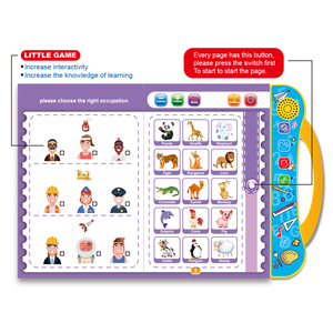 Fivestar Trẻ Em Cuốn Sách Trong Tây Ban Nha Nga Tiếng Anh Giáo Dục Đồ Chơi Cho Trẻ Em Học Tập Ngôn Ngữ Máy Bảng Chữ Cái E-Sách - Product Image 4