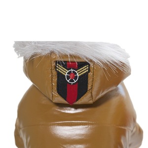 Abrigo de perro de cuatro patas a prueba de nieve Ropa de invierno de algodón grueso respetuoso con el medio ambiente para perros de peluche - Product Image 5