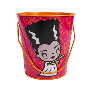 Çocuklar için Sıcak Satış Sevimli Karikatür Taşınabilir Cadılar Bayramı Şeker Kovası - Product Image 4