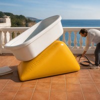 Sac de levage gonflable pour projets de garage à domicile, idéal pour le déplacement de spas, piscines et armoires