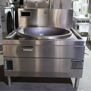 Grande cuisinière électromagnétique en acier inoxydable nouvel état fournitures d'hôtel et de restaurant pour restaurant et cantine - Product Image 2