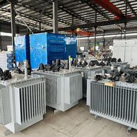 Transformateur de puissance immergé dans l'huile triphasé 480V, 250 kVA, 750 kVA, 1200 kVA, sortie MV&HV
