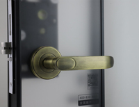 Modernes Split-Design RFID-Hotelschloss Vintage Antik-Messing Schlüsselkarten-Zugangskontrolle Intelligentes Hotelzimmerschloss
