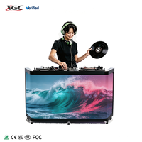 Écran LED de table pour DJ en gros, comptoir LED incurvé, écran LED à économie d'énergie pour bar, mariage et stand d'accueil d'exposition